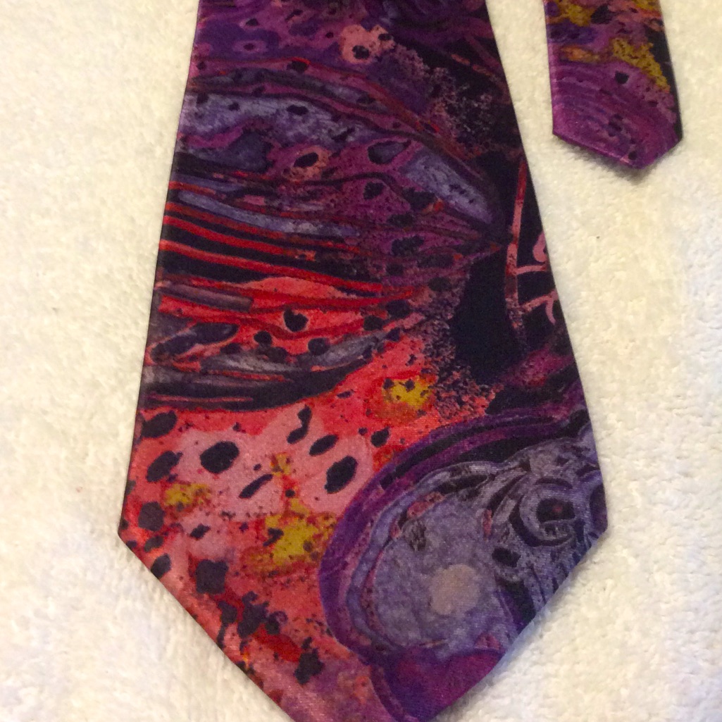 Mens Gorgeous Classic Multi Colored Necktie